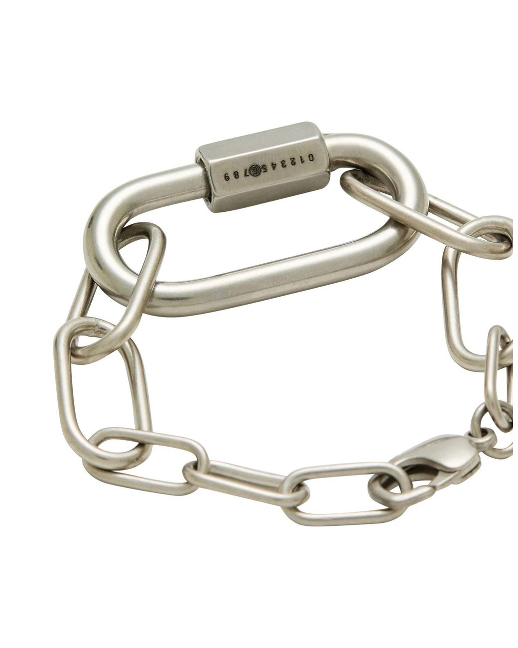 MM6 by Maison Margiela Metallic Metal Bucket Clasp