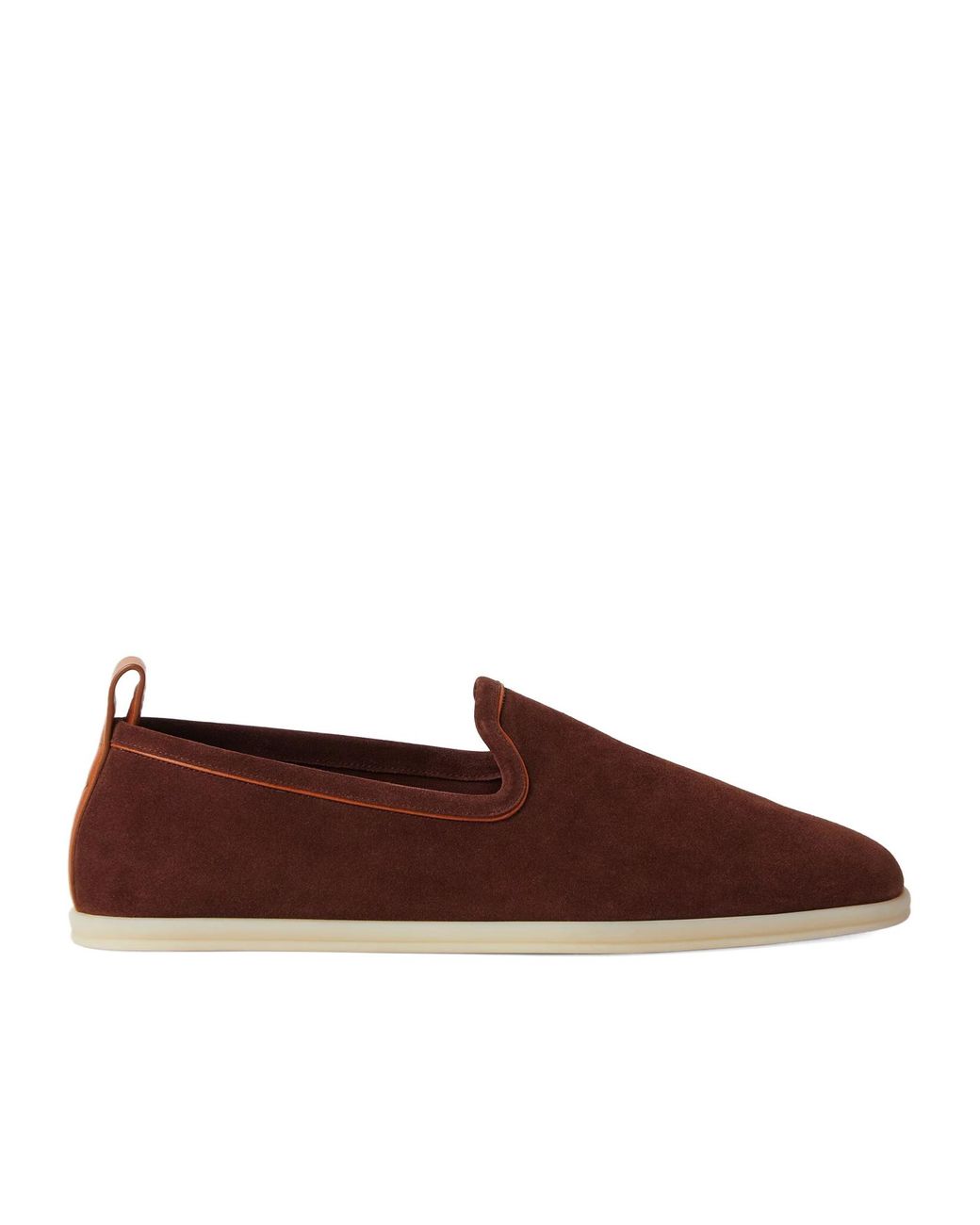Loro Piana Brown Venice Walk Loafers for men