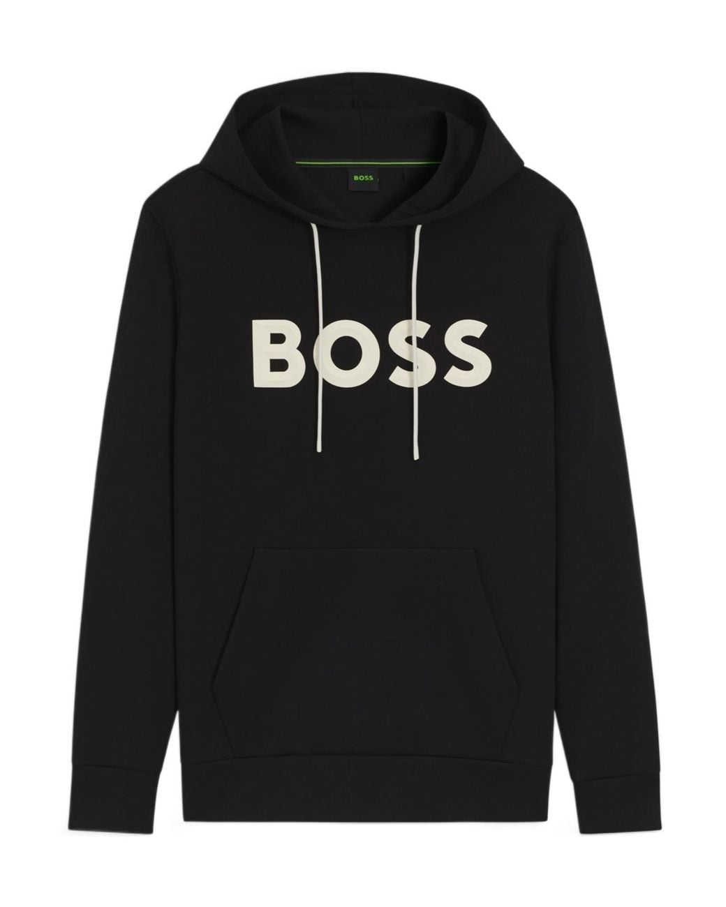 Boss Black Boss Drawstring Long-Sleeved Hoodie for men