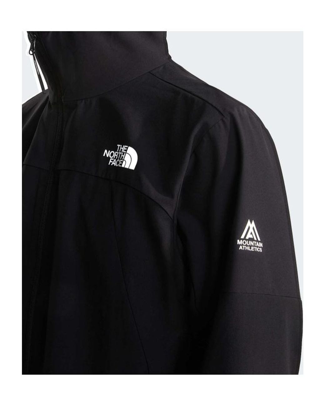 The North Face Black Logo Detail Hooded Jacket for men