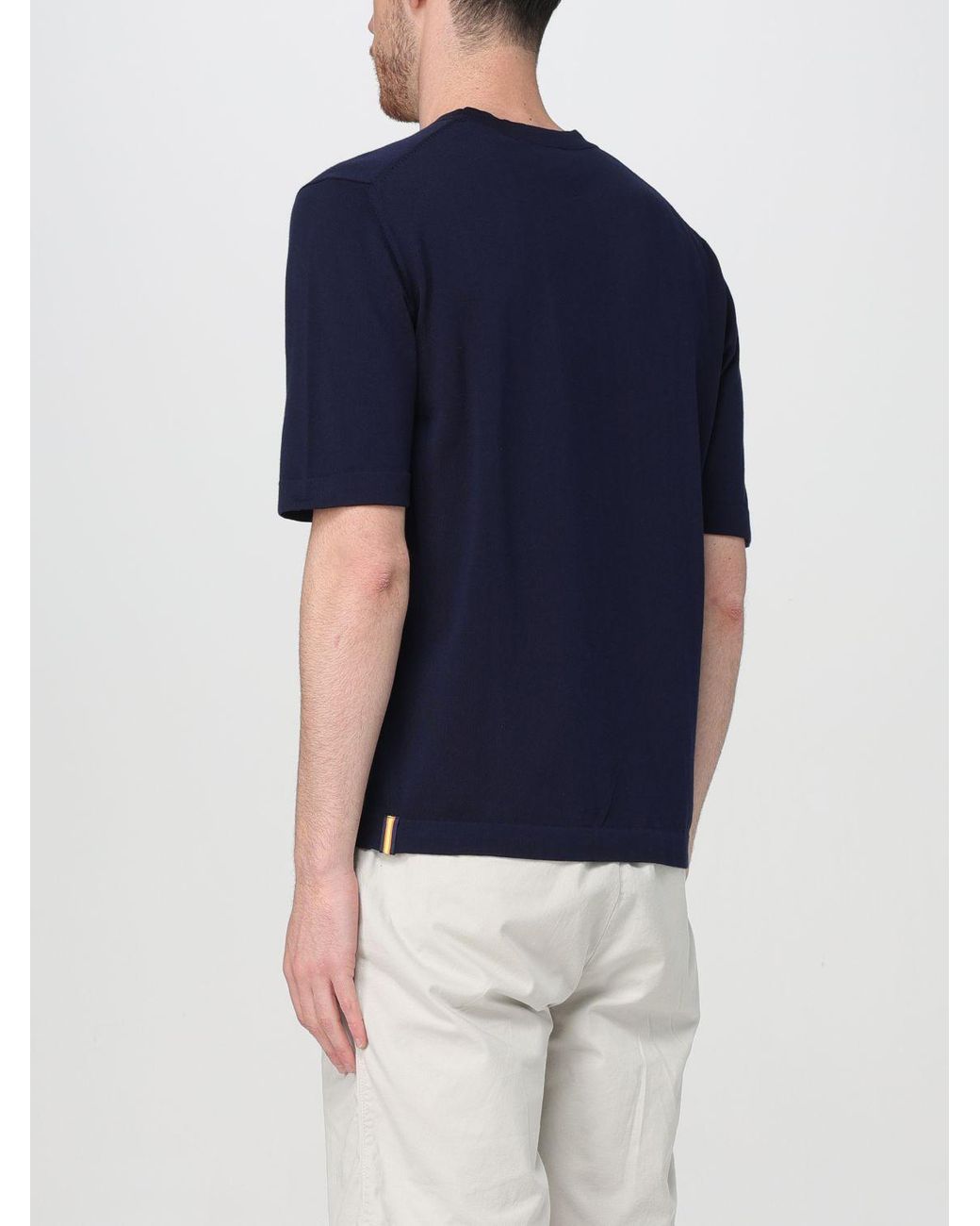 K-Way Green Combe Knit Pullover for men