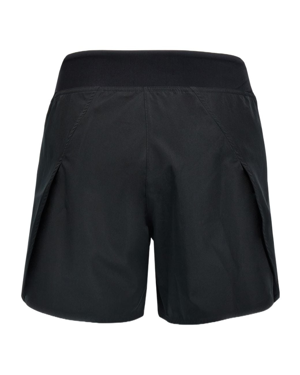 Jil Sander Black Logo Printed Elastic Waistband Shorts