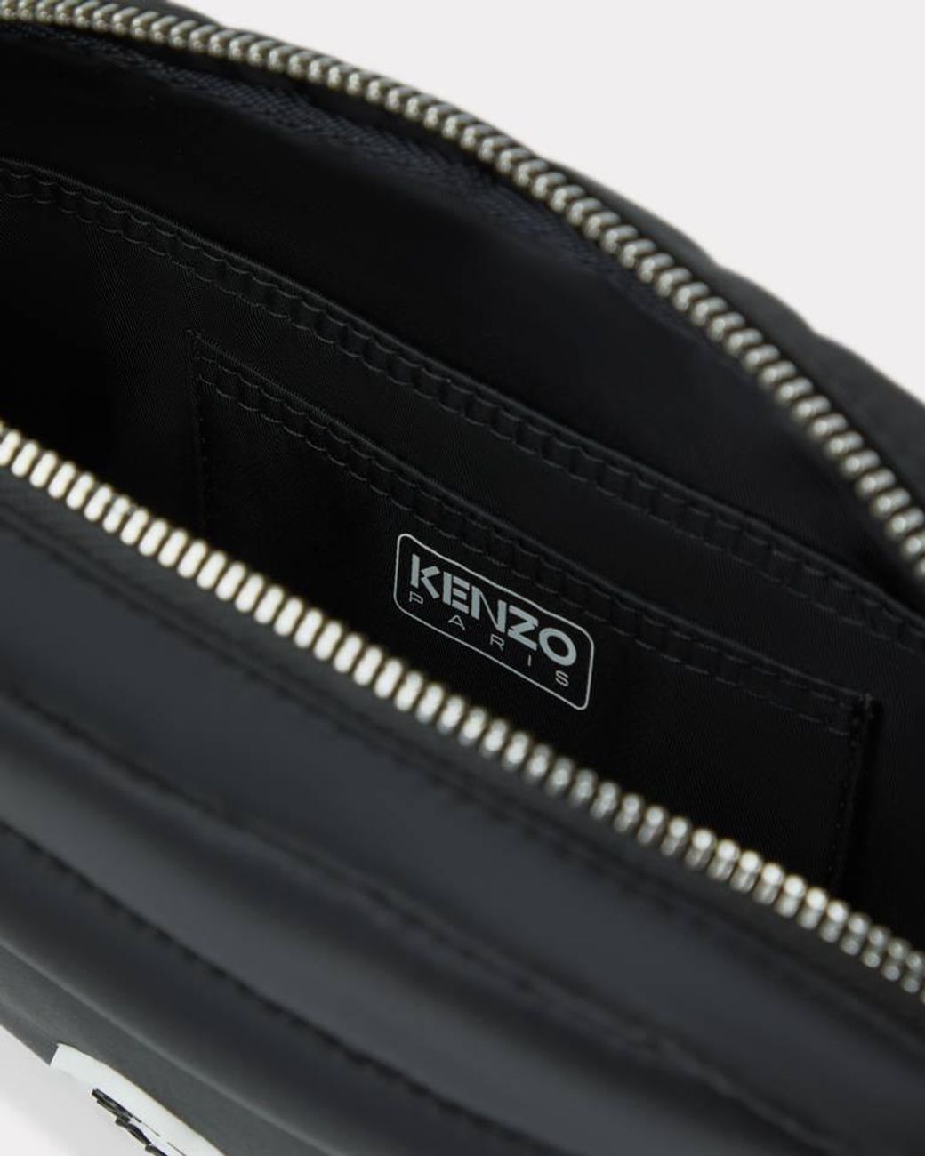 KENZO Black Boke Flower 2.0 Zipped Belt Bag
