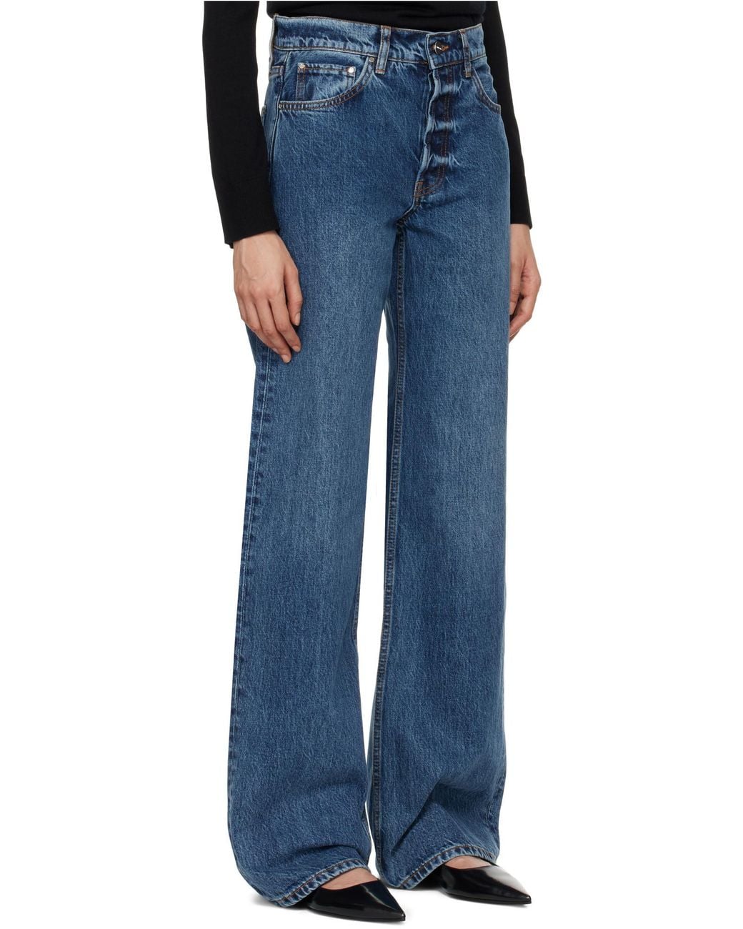 Anine Bing Blue Hugh Jeans