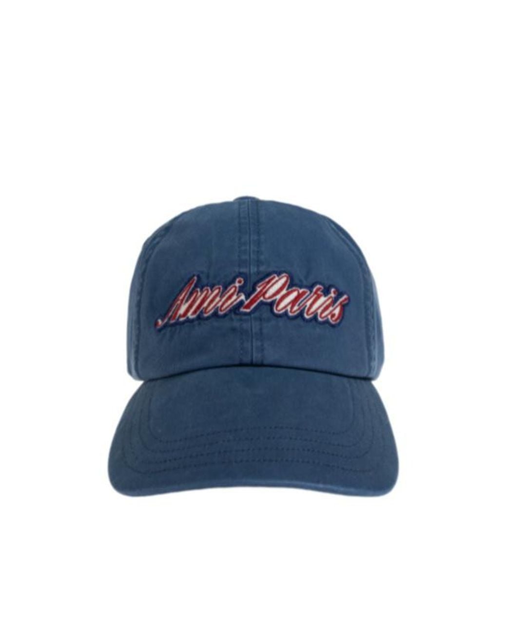 AMI Blue Ami Emboirery Cap for men