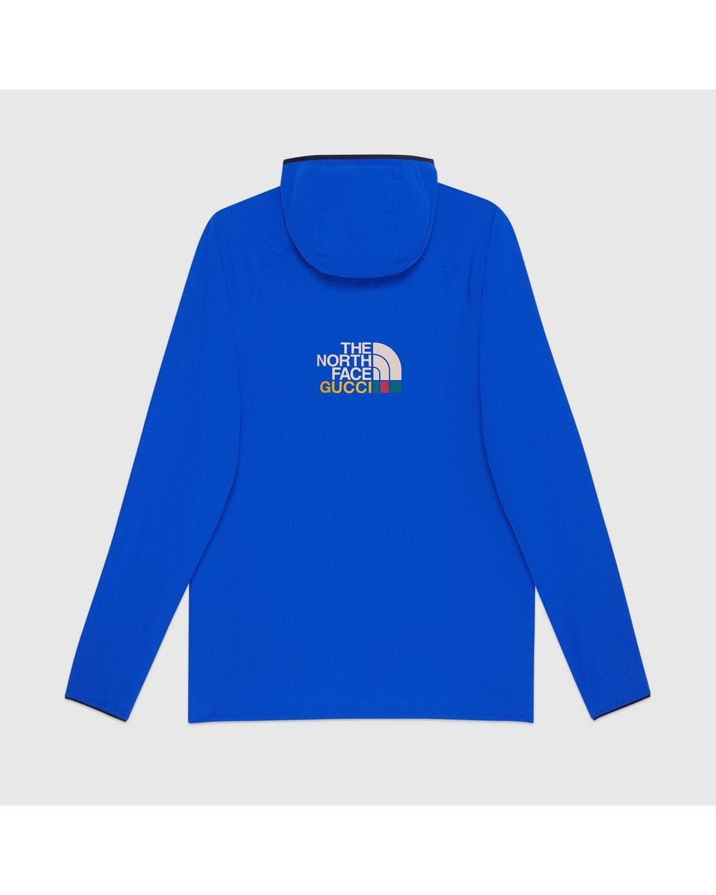 Gucci Blue X The North Face Hooded Top for men