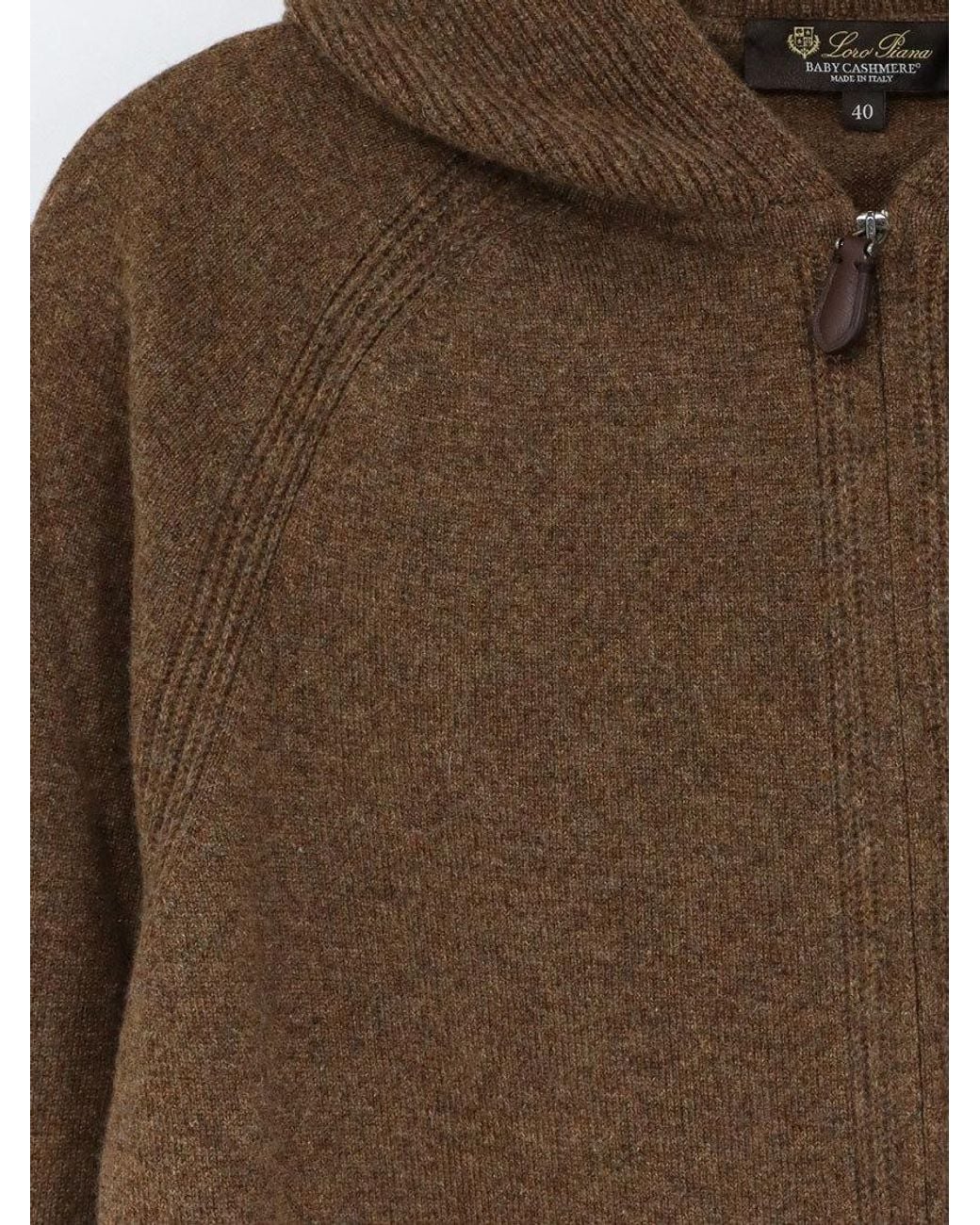 Loro Piana Brown Merano Bomber Jacket