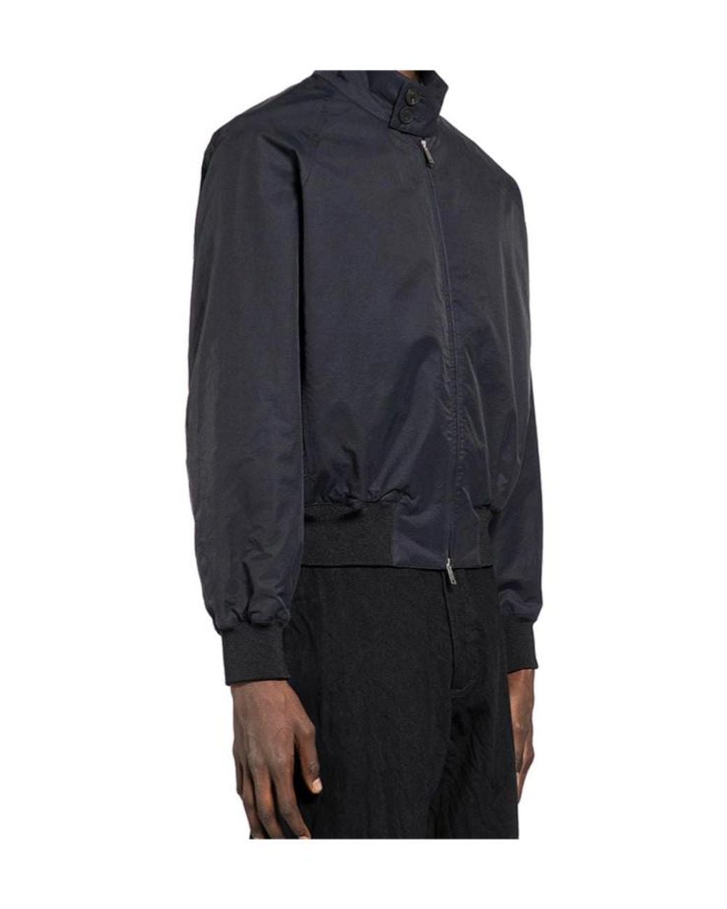 Studio Nicholson Blue Over Leather Jacket for men