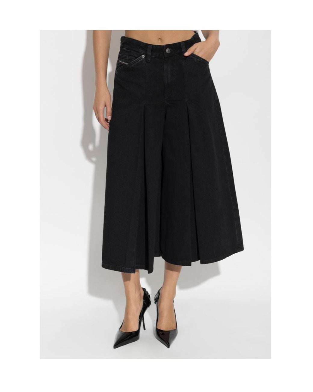 DIESEL Black De Orde Wide-Leg Jeans