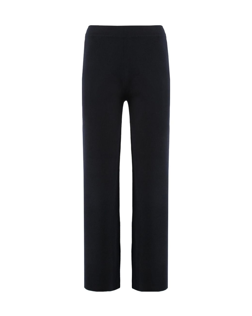 P.A.R.O.S.H. Black P.A.R.O..H. Elasticized Waist Straight Pants