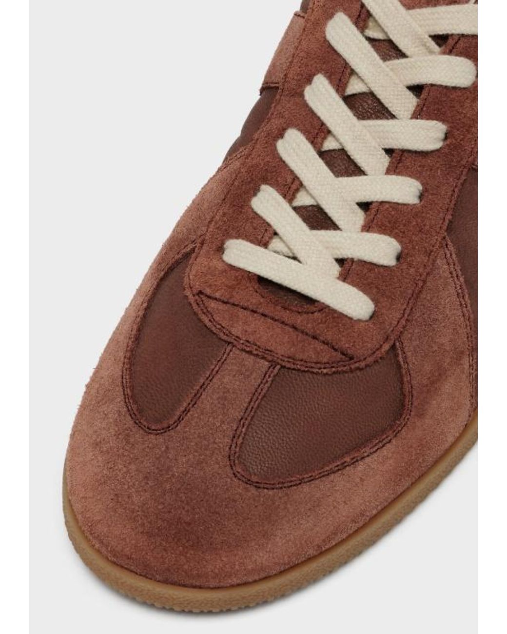 Maison Margiela Brown 'Replica' Sports Shoes