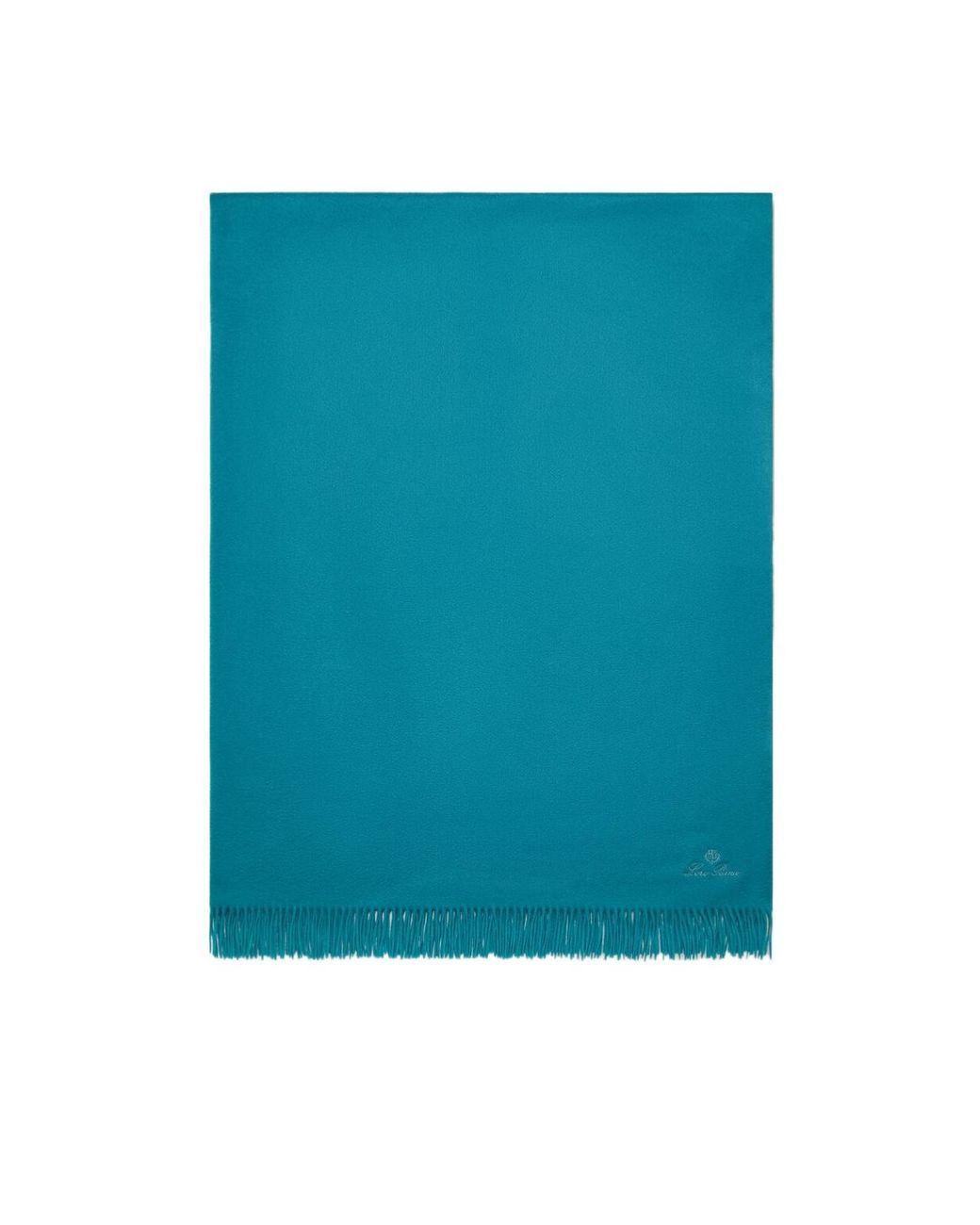 Loro Piana Blue Unito Blanket for men
