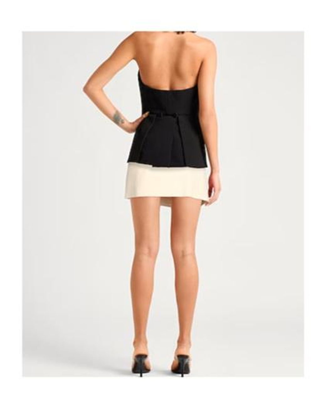 Sportmax Natural Mini Skirt