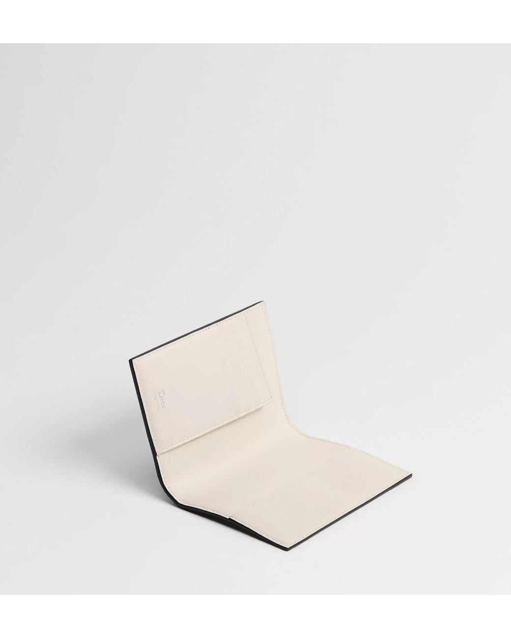 Dior Black Passport Cover