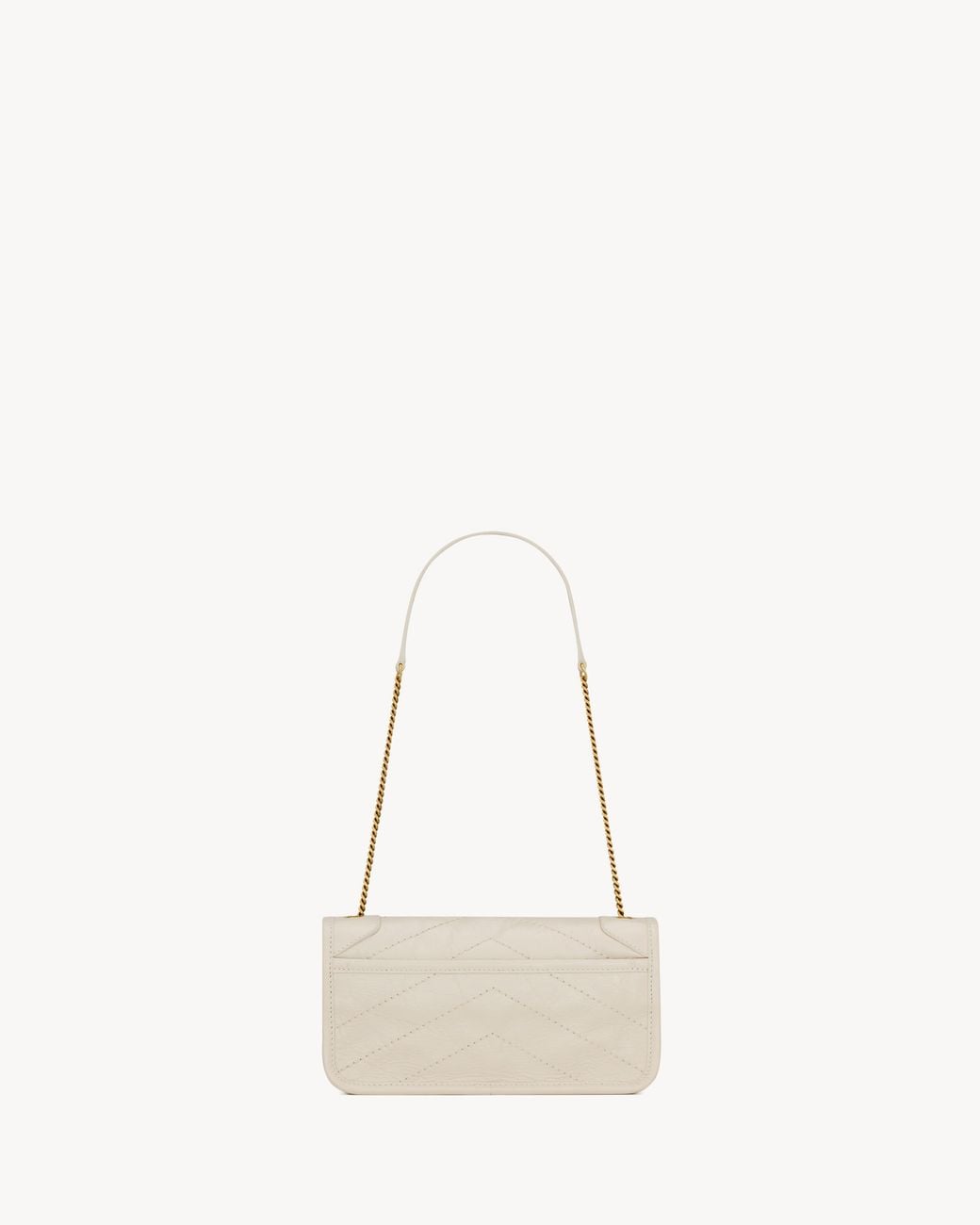 Saint Laurent Natural Niki Chain Pouch