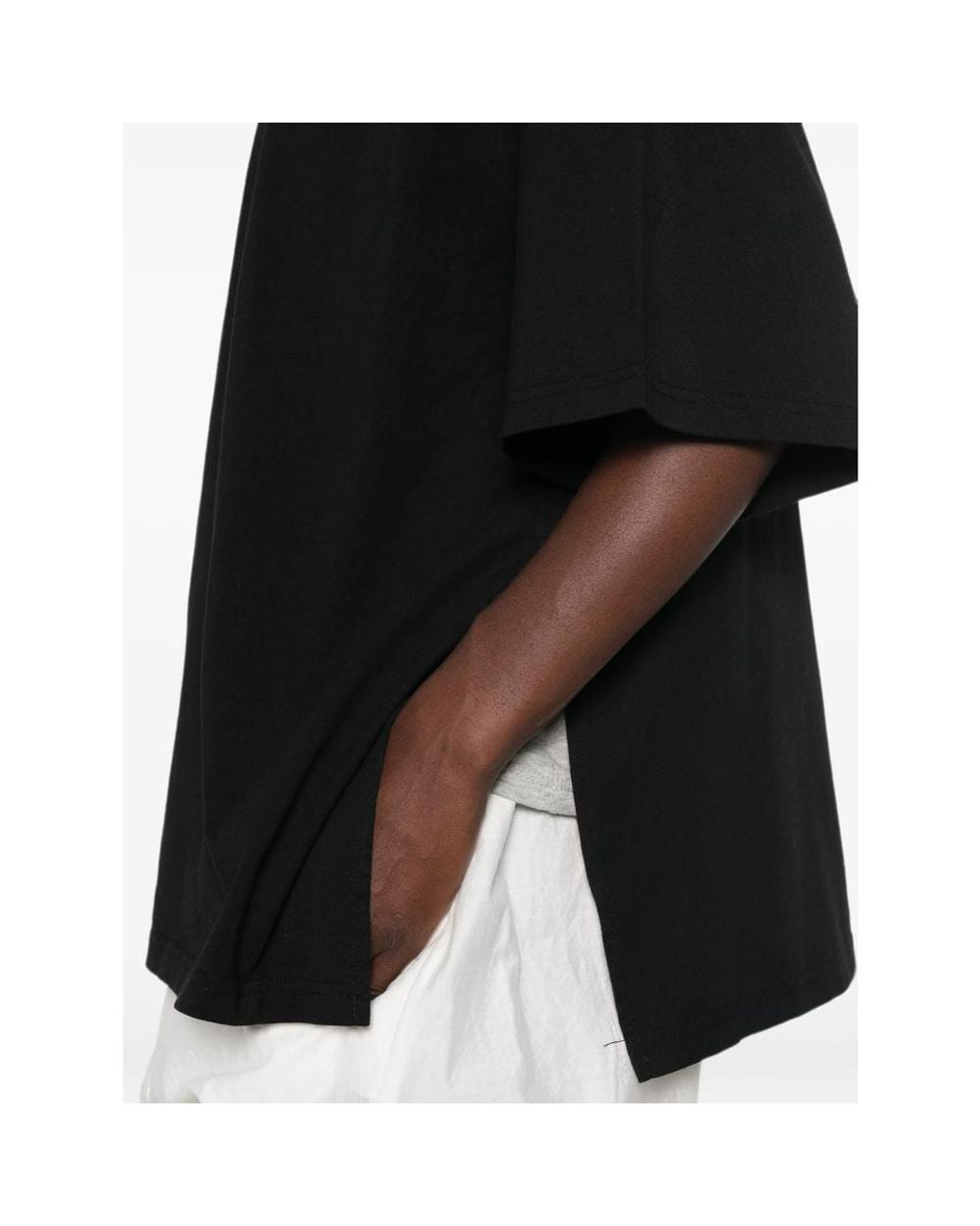Frankie Shop Black Crew-Neck T-Shirt