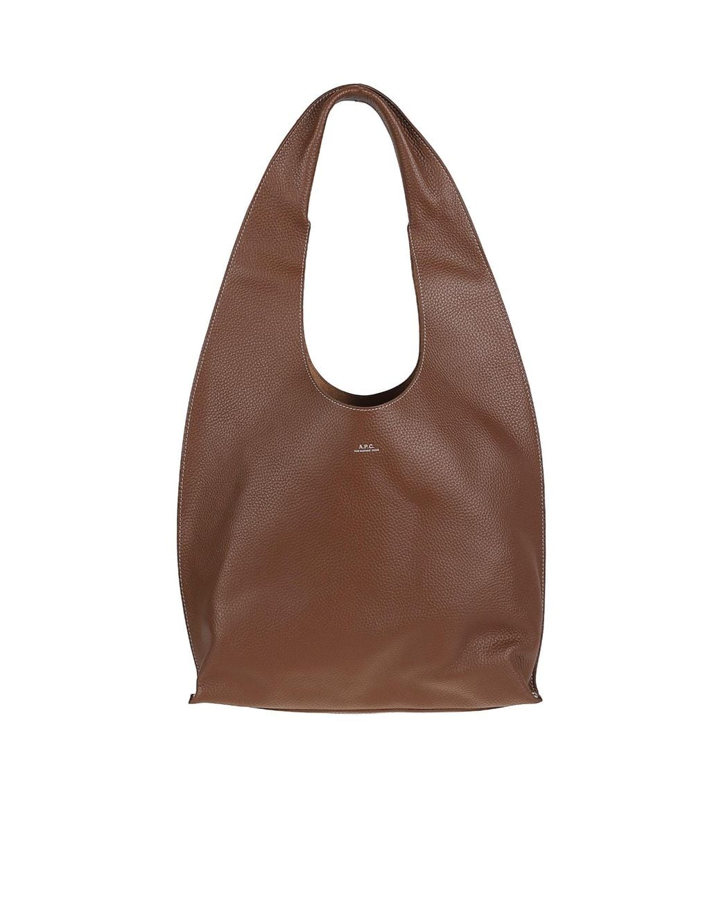A.P.C. Brown Neige Shoulder Bag