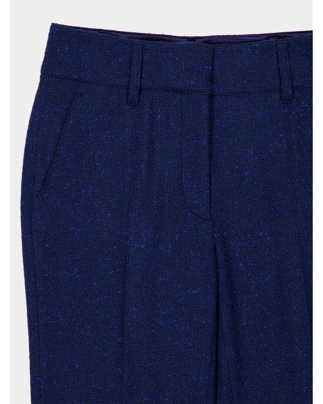 Gabriela Hearst Blue Rhein Flared Trousers