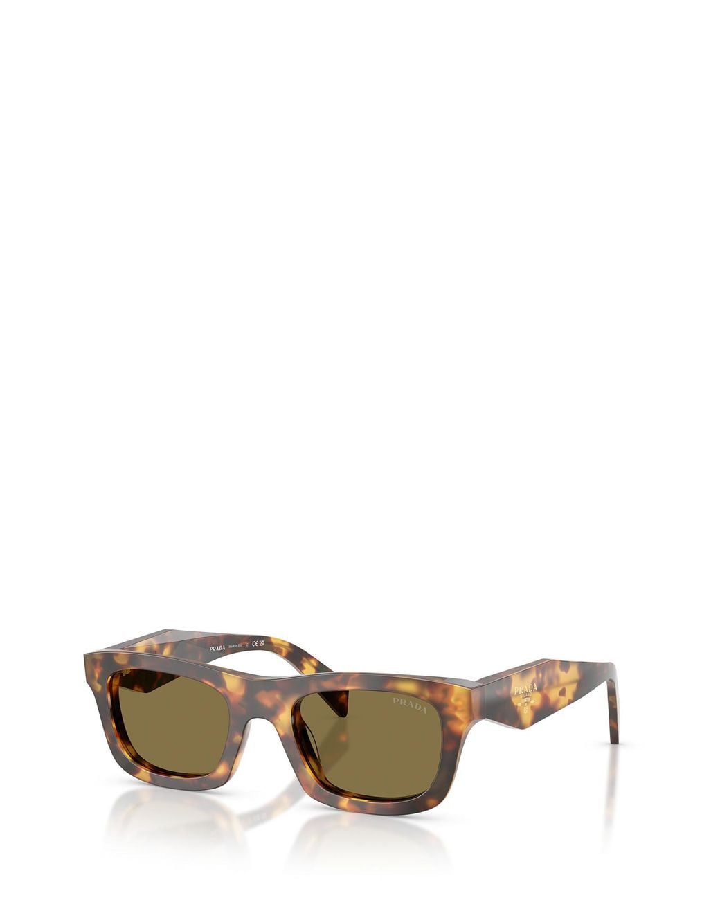 Prada Multicolor Eyewear Rectangle Frame Sunglasses