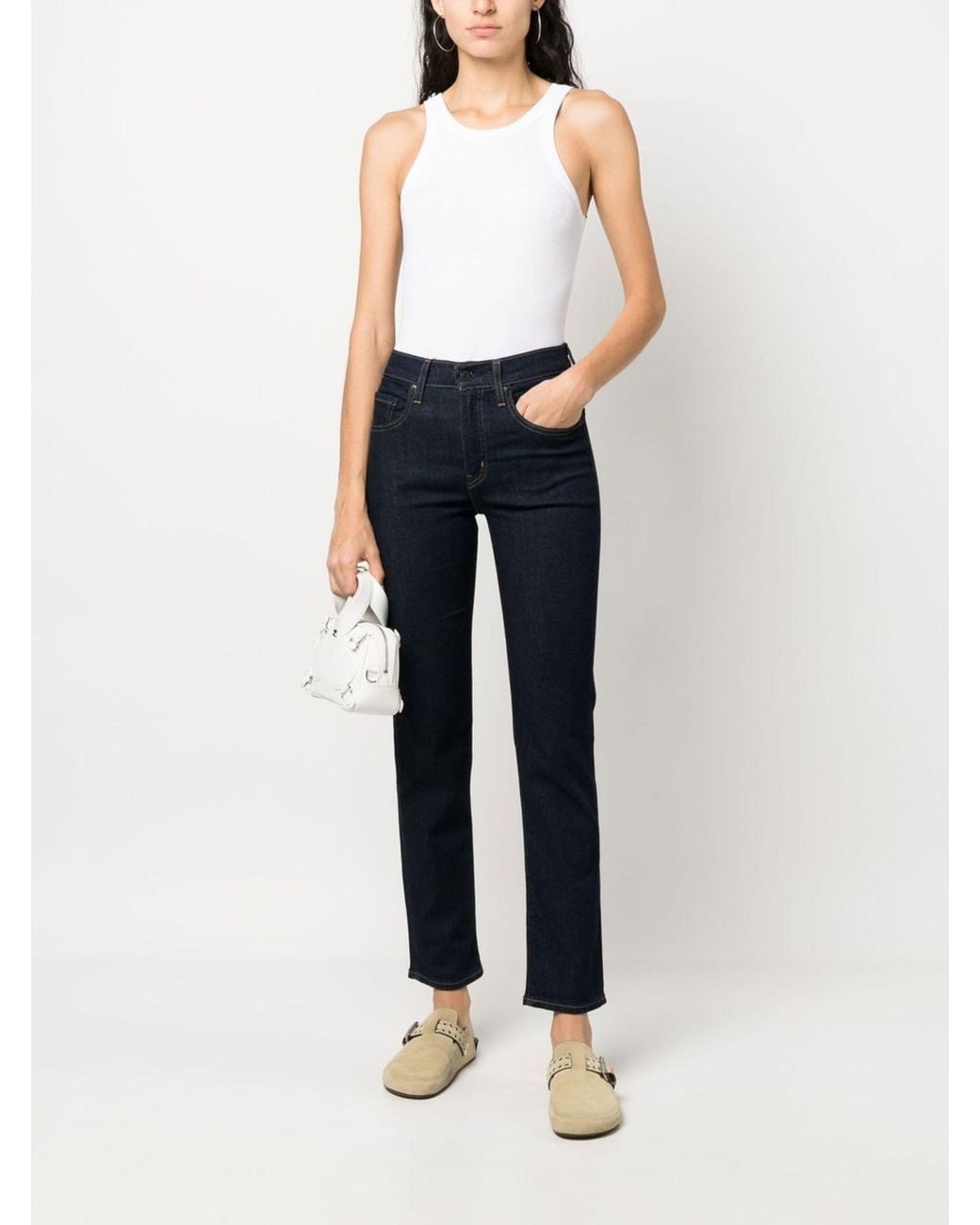 Levi's Blue Straight Jeans