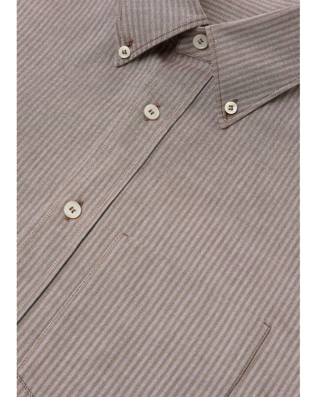Loro Piana Gray Elia Shirt for men