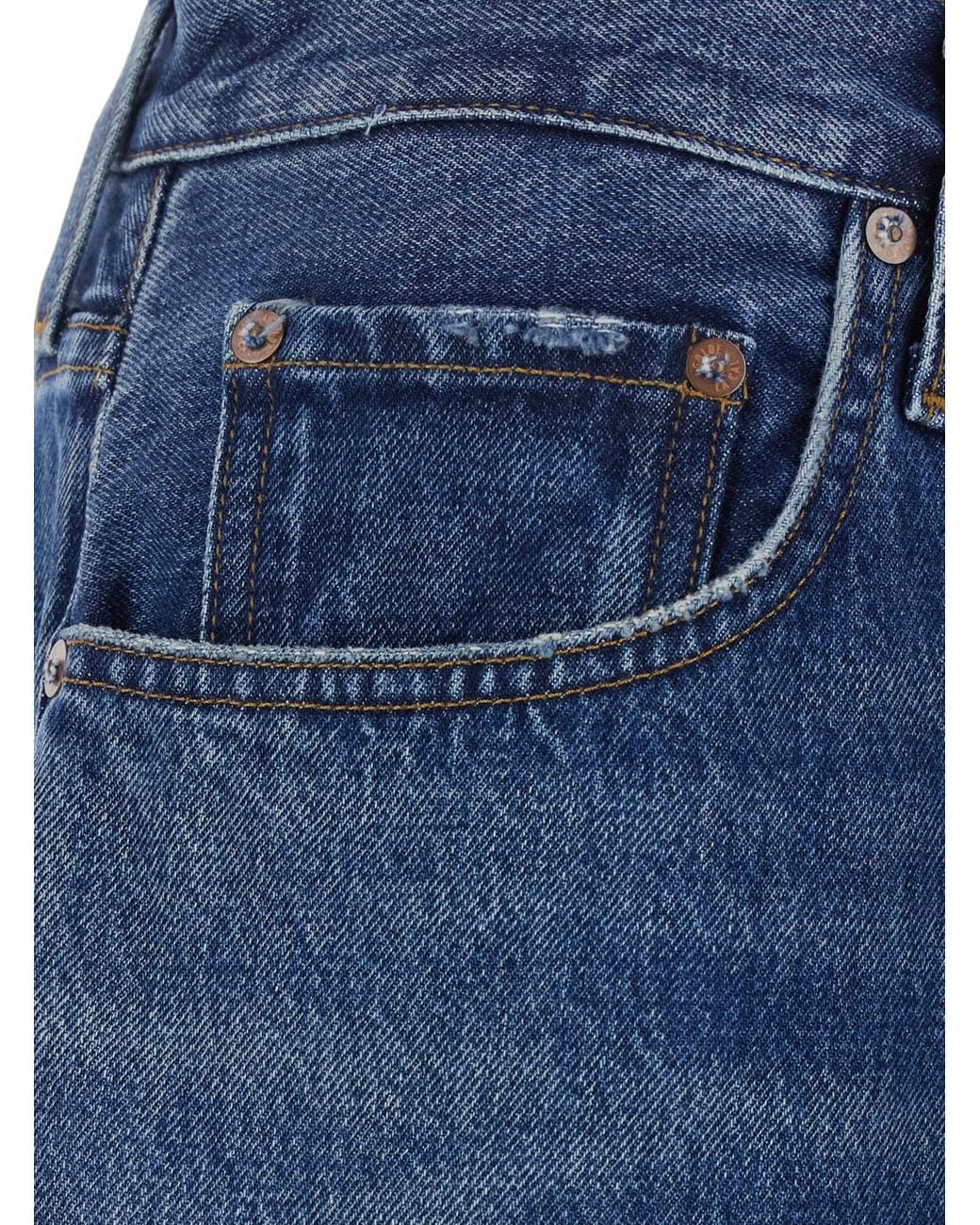 Agolde Blue Magnus Straight-Leg Jeans for men
