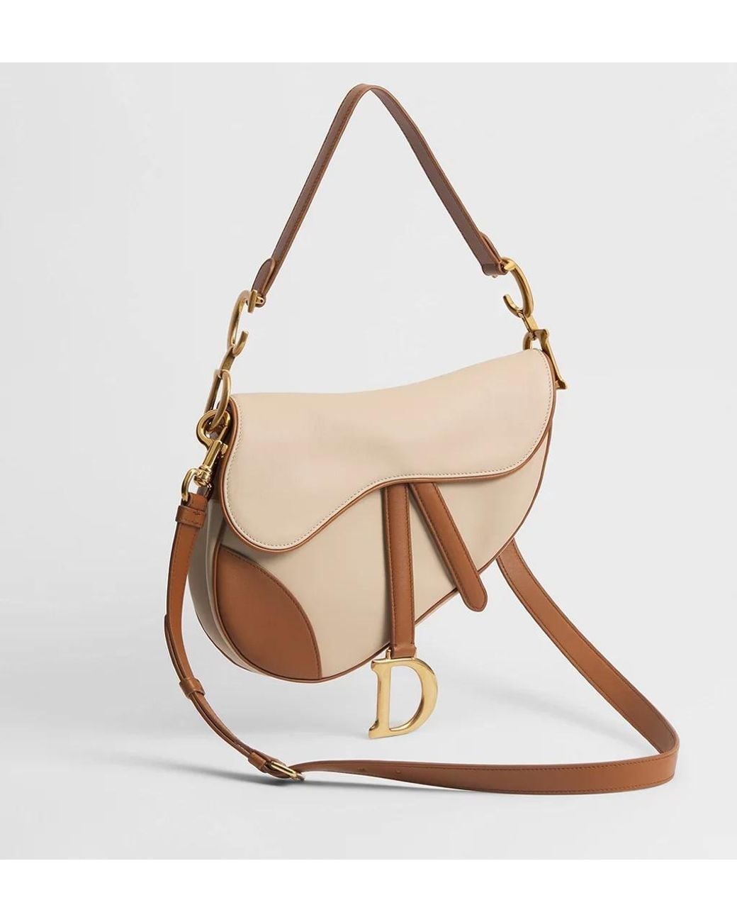 Dior Multicolor Saddle Bag With Strap