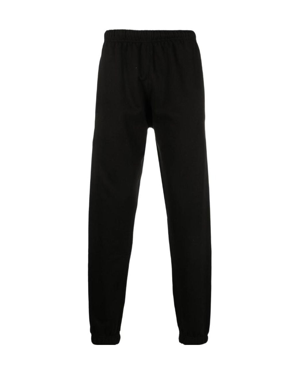 KENZO Black Logo Embroidered Jogging Pants for men