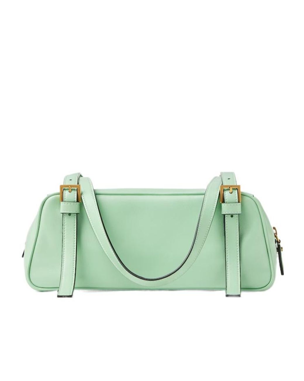 Versace Green Emblème Bowling Bag