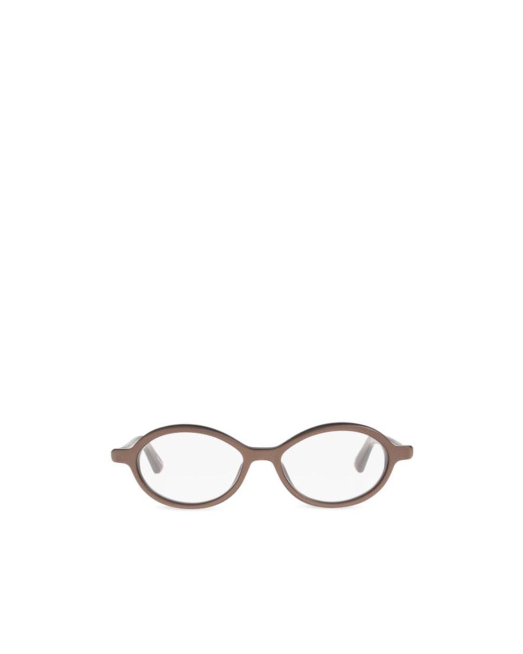 Jacquemus White Oval-Frame Sunglasses