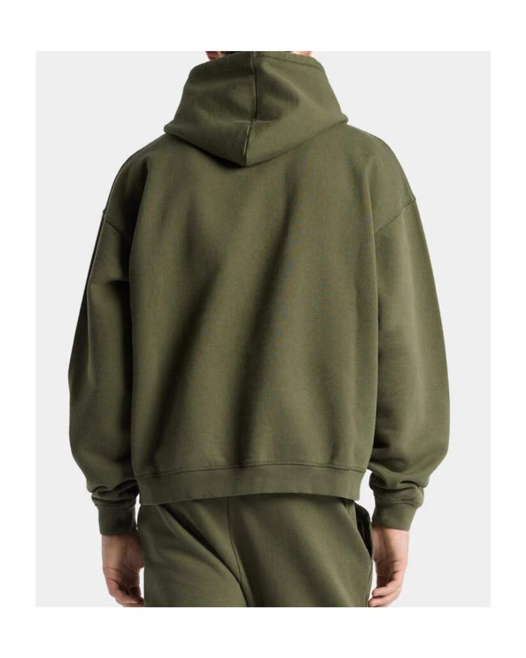 DSquared² Green Logo Embroidered Hoodie for men