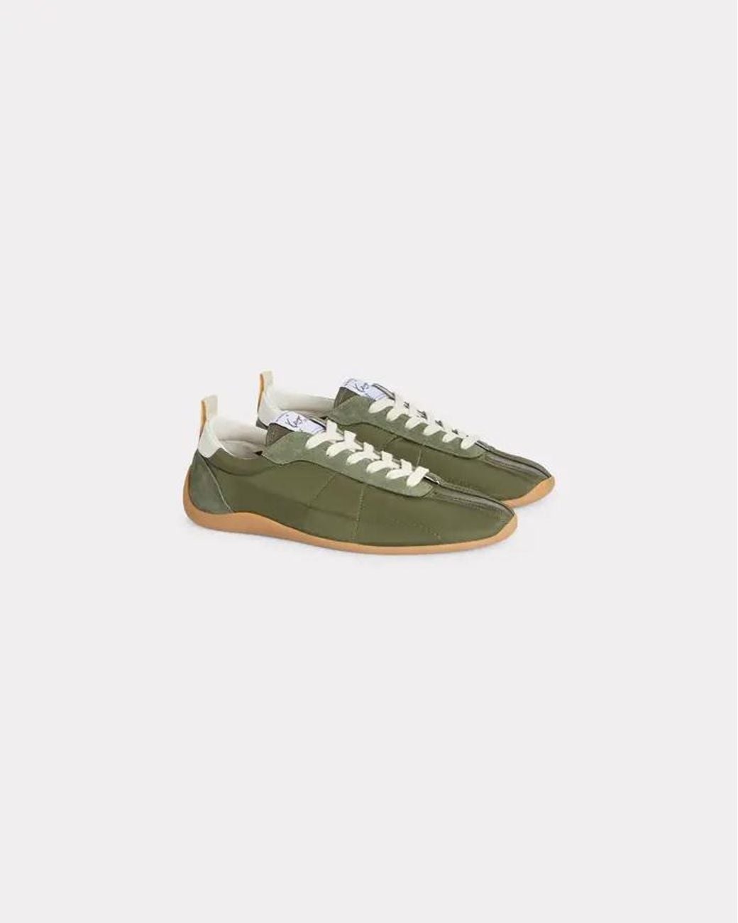 KENZO Green Striker Low Top Sneakers for men