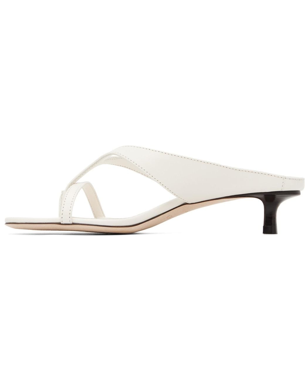 Jimmy Choo White Emeri High-Heeled Sandals