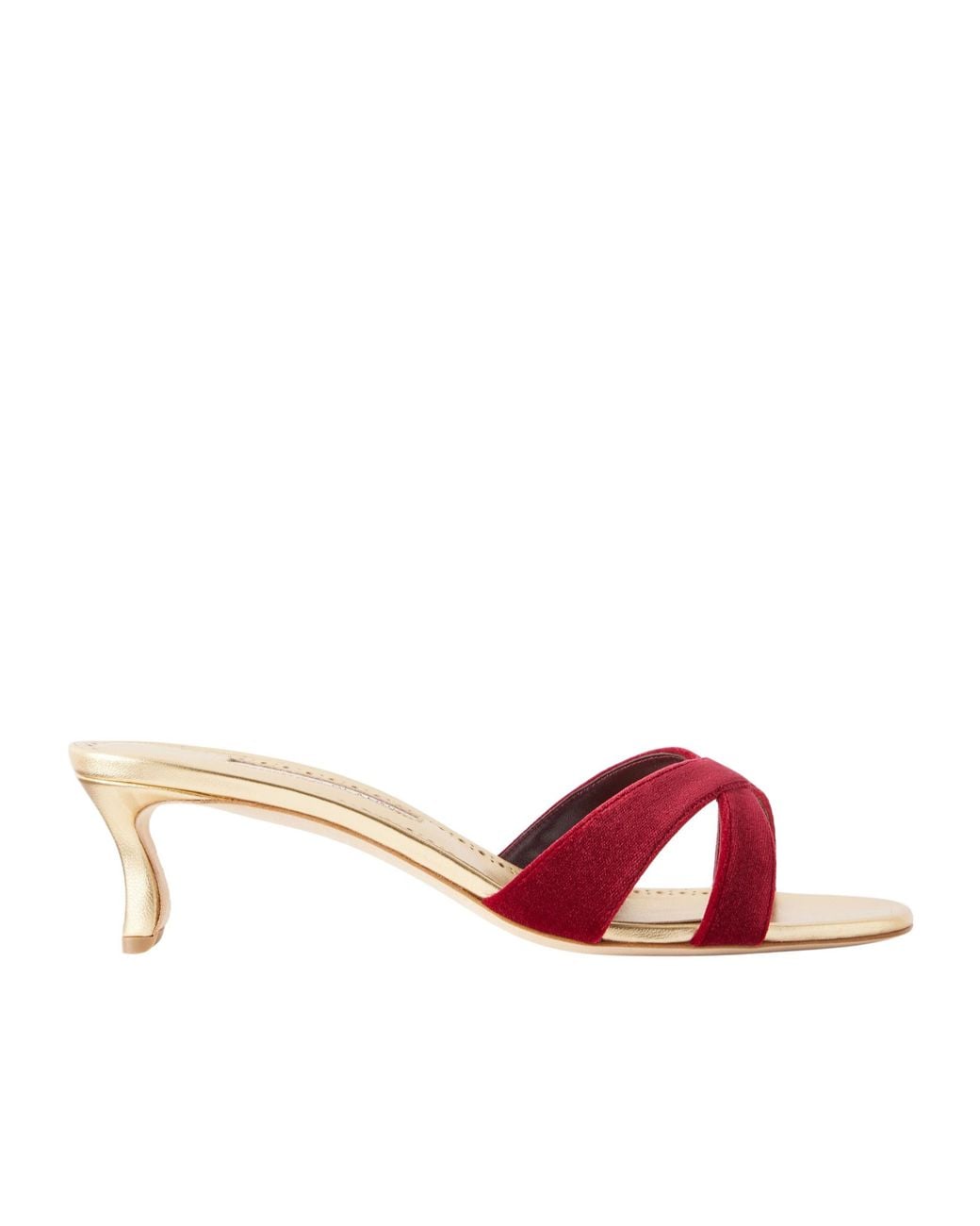 Manolo Blahnik Pink Minimalist Handmade Sandals