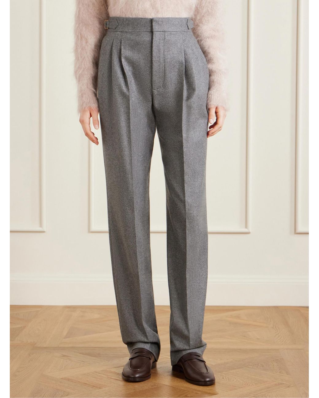 Loro Piana Gray Malik Casual Pants