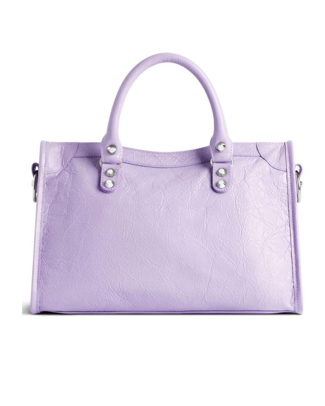Balenciaga Purple Le City Bag Small
