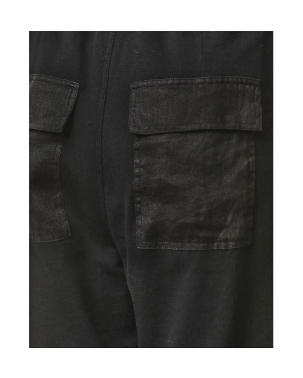 Thom Krom Black Patch Pocket Pants