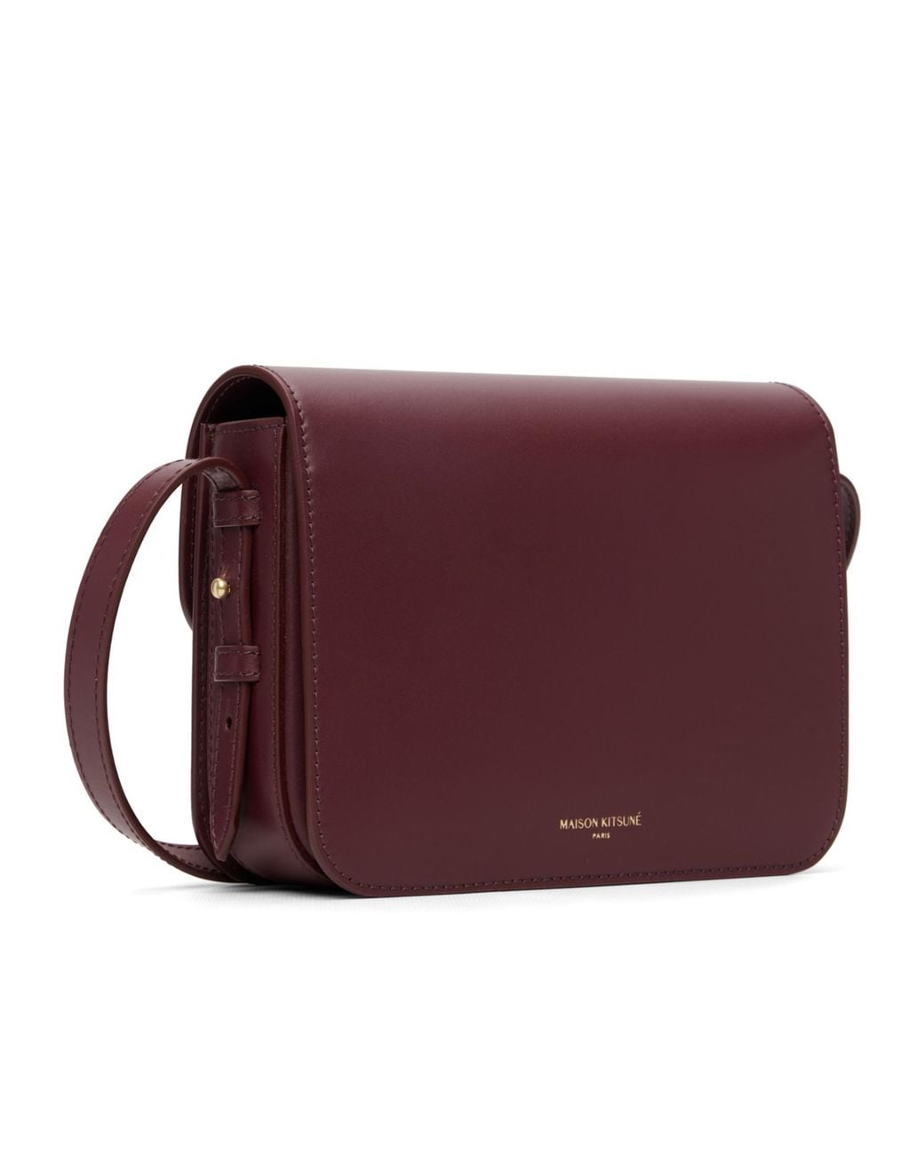 Maison Kitsuné Purple Maison Kitsuné Edie Small Crossbody Bag for men