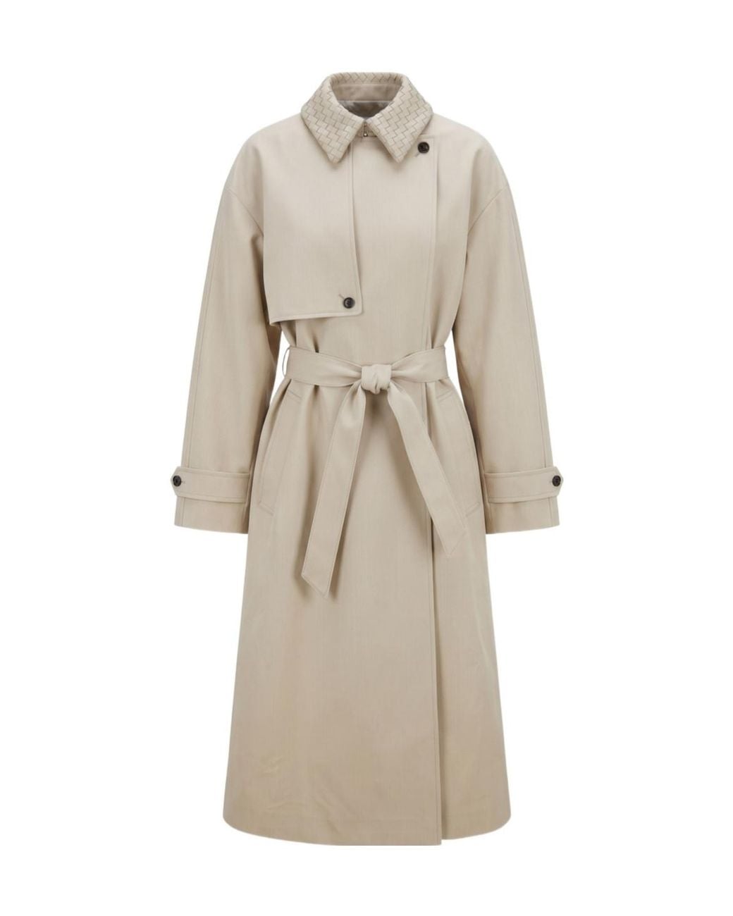 Bottega Veneta Natural Trench