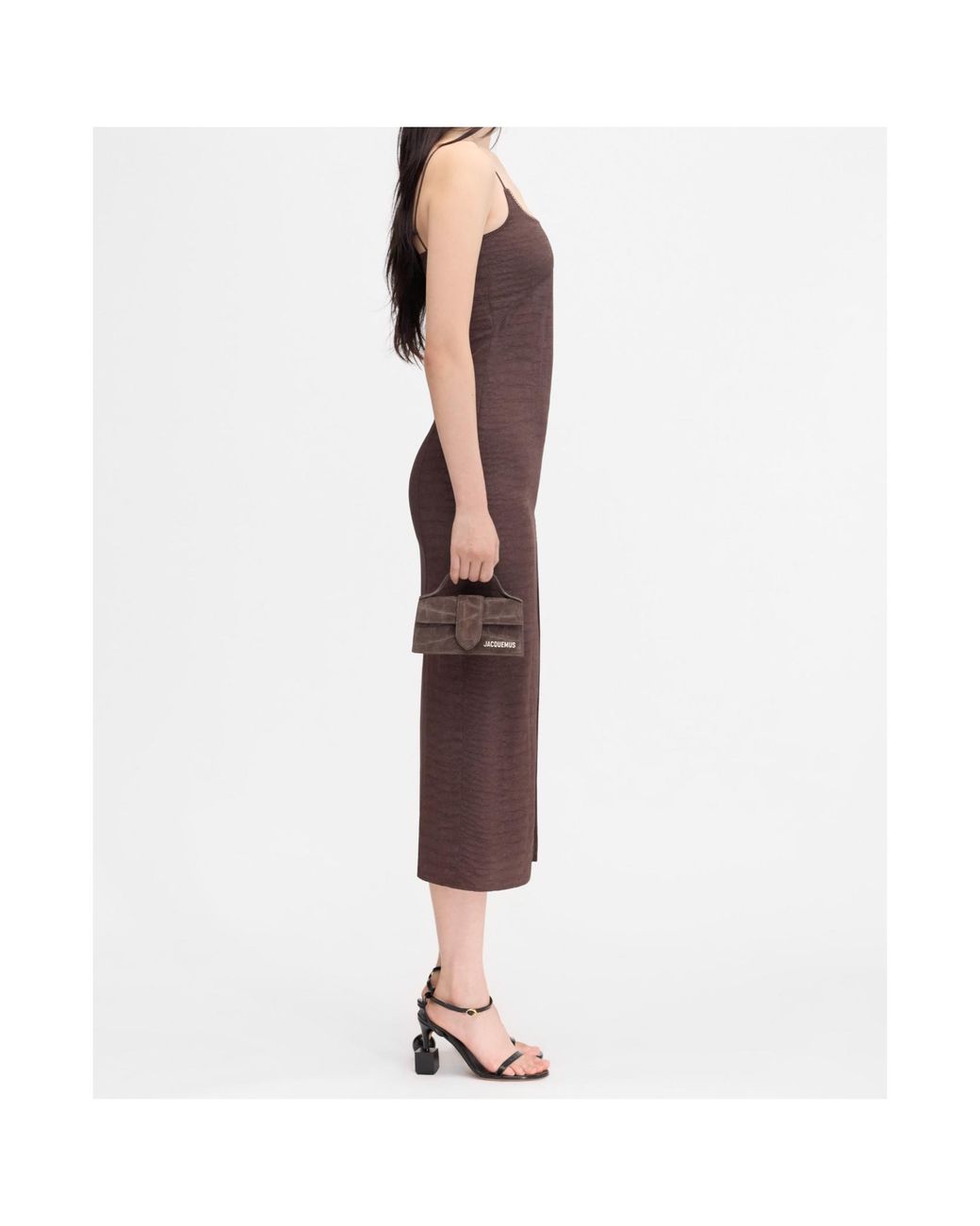 Jacquemus Brown The Notte Dress