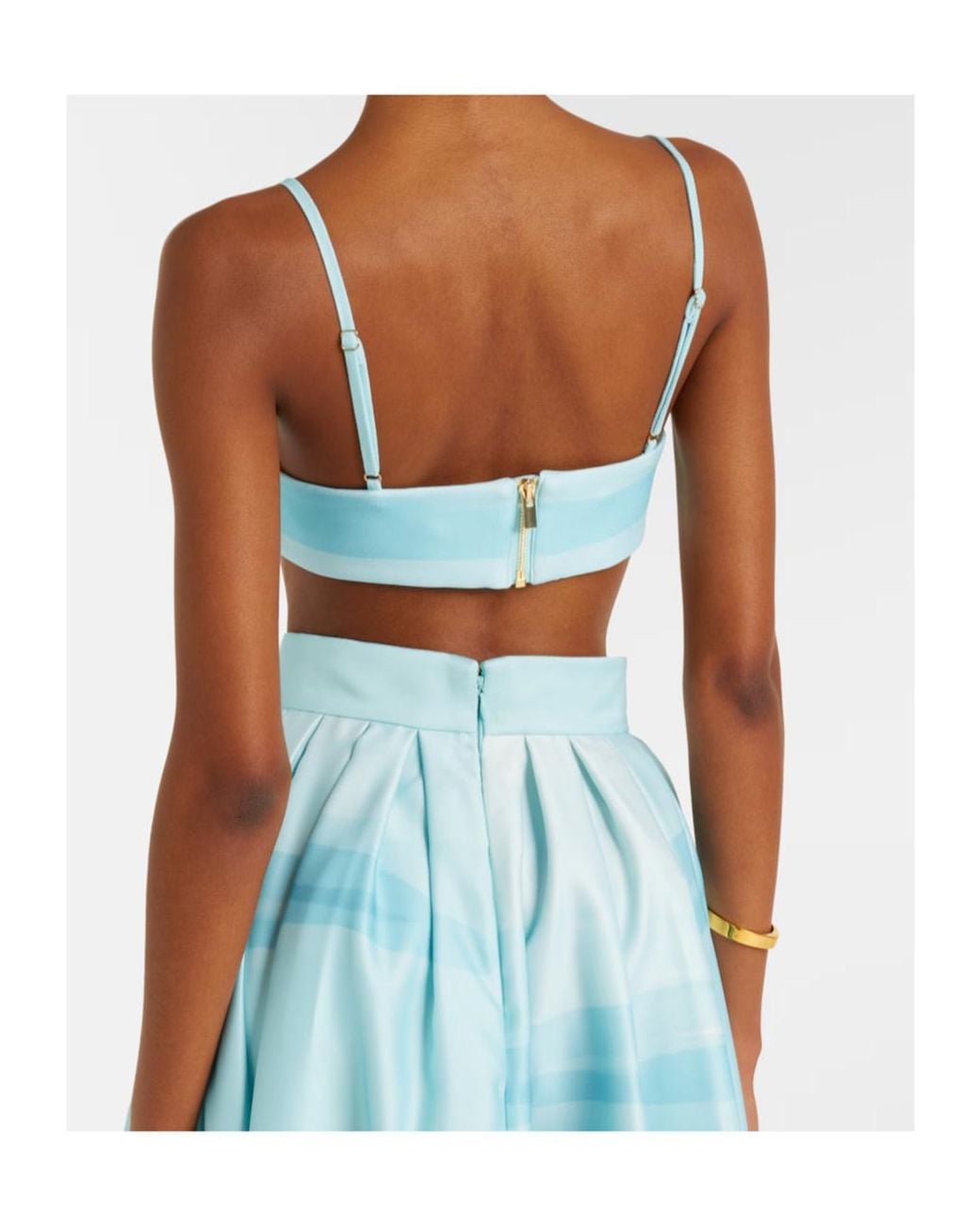Leo Blue Bra Top