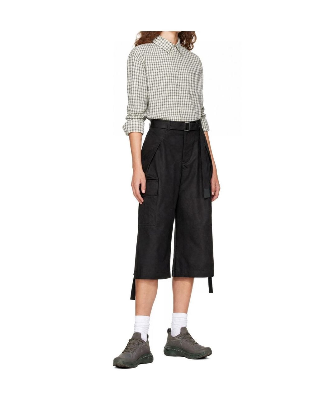 Post Archive Faction PAF Gray Plaid Shirt