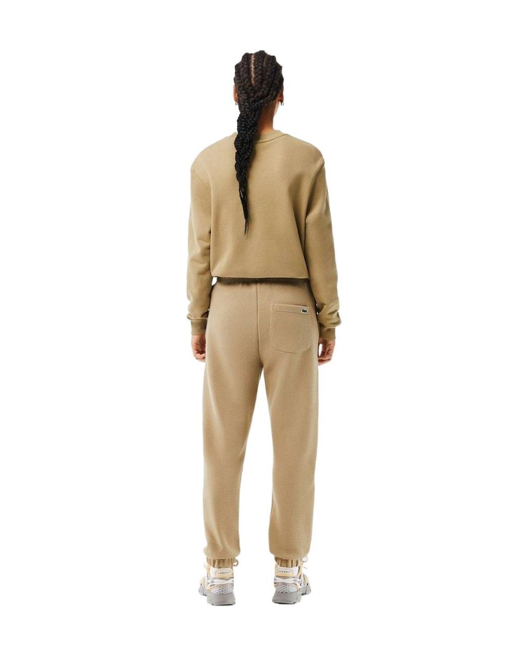 Lacoste Natural Solid Color Essential Joggers