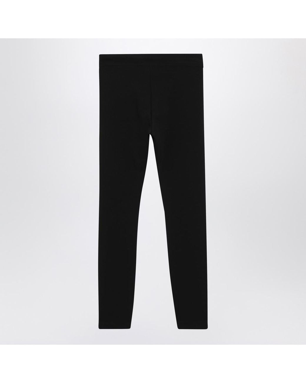 Dolce & Gabbana Black Stretch-Design Trousers