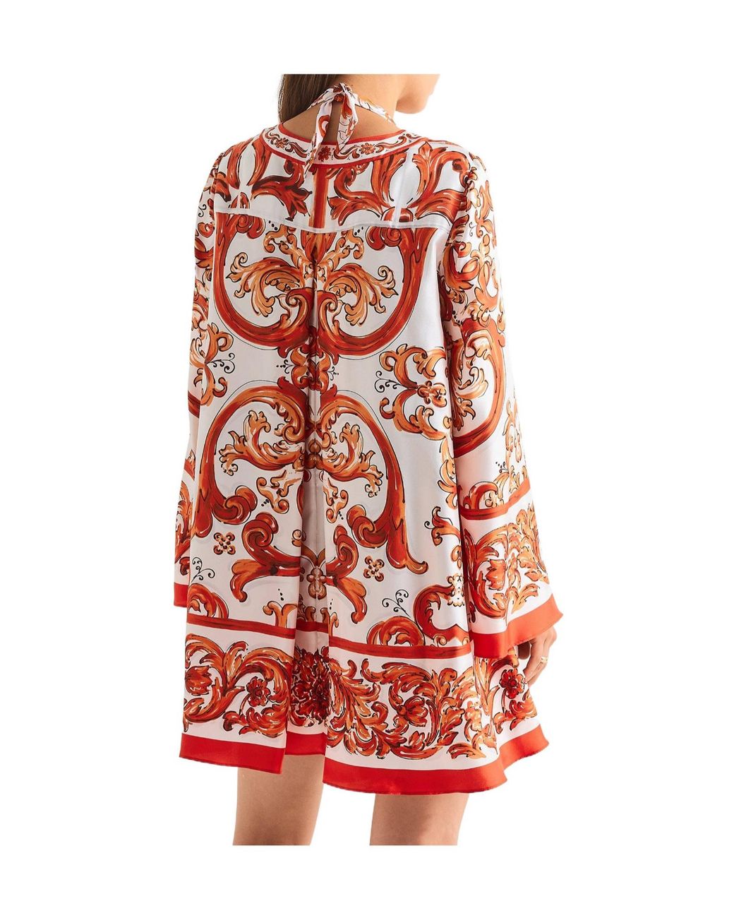 Dolce & Gabbana Red Short Tunic Dress
