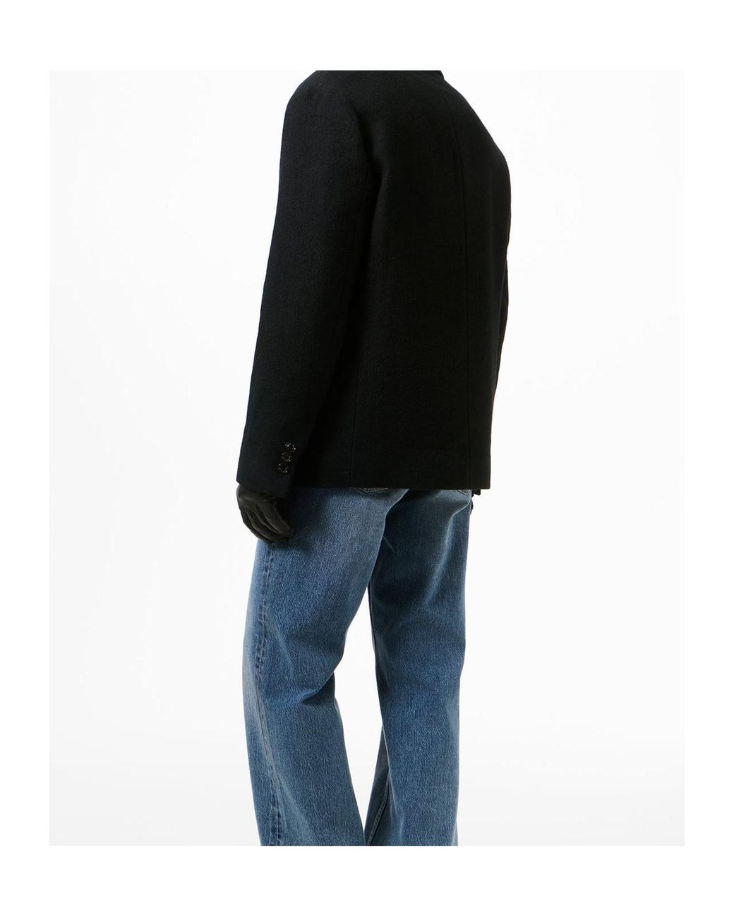Our Legacy Black Long-Sleeve Blazer for men