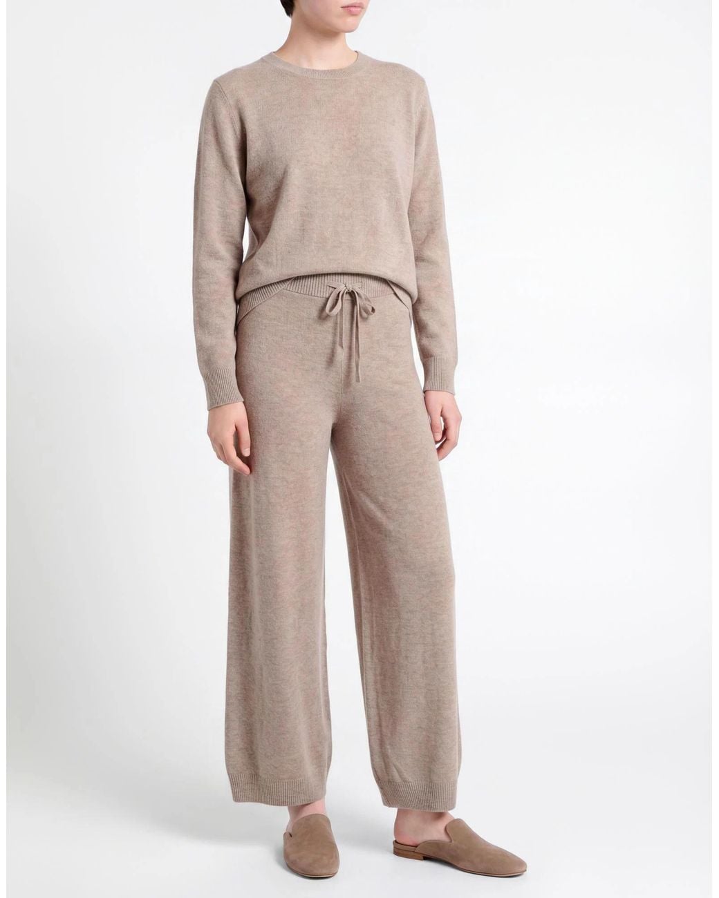 Weekend by Maxmara Natural Wide-Leg Trousers