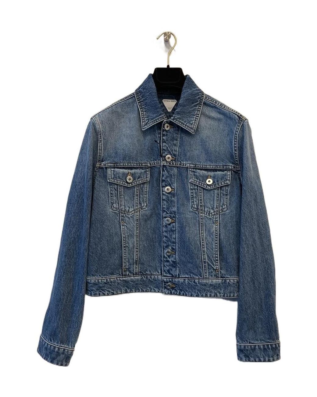 Bottega Veneta Blue Long Sleeved Denim Jacket