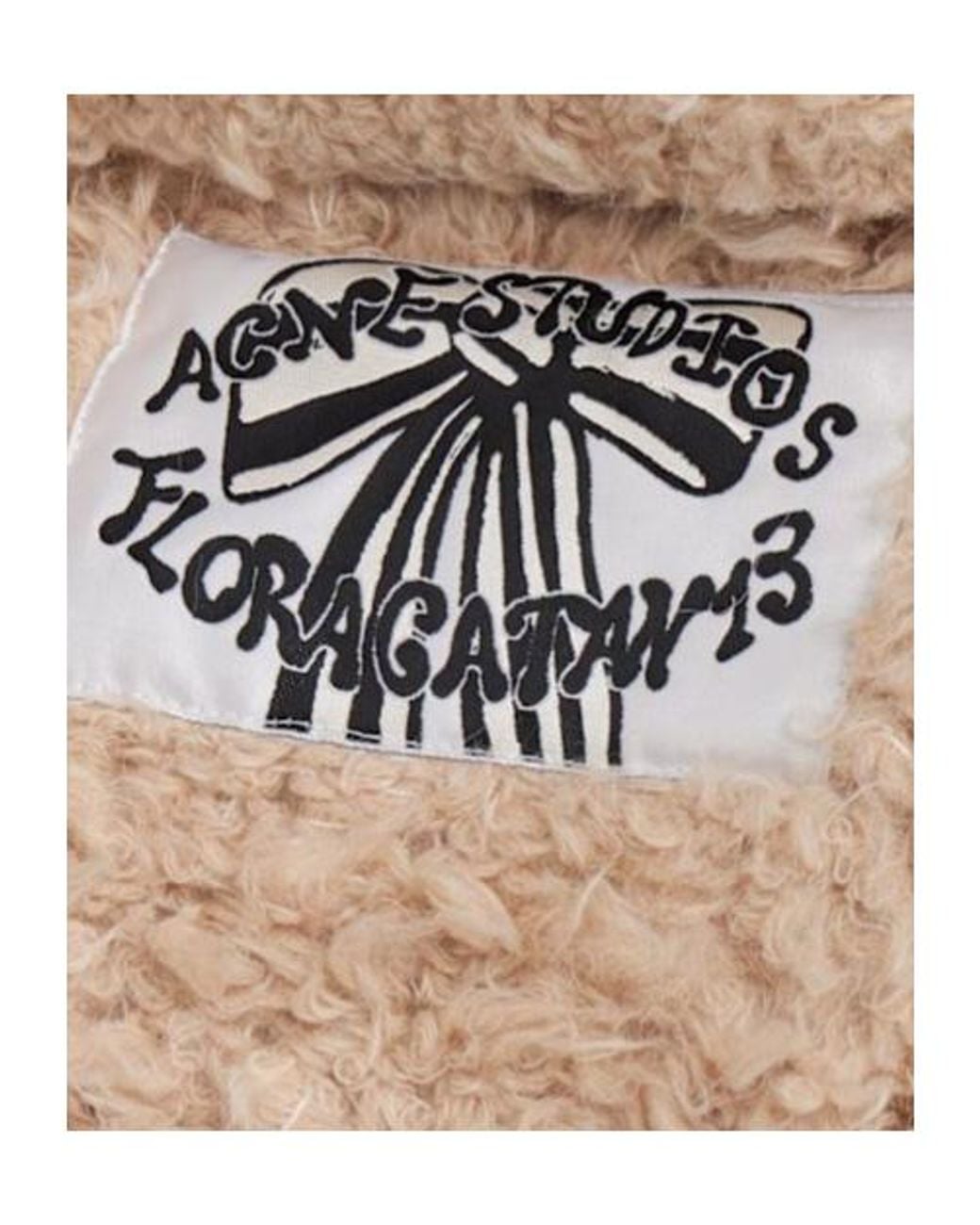 Acne Natural Alpaca Blend Knit Jacket
