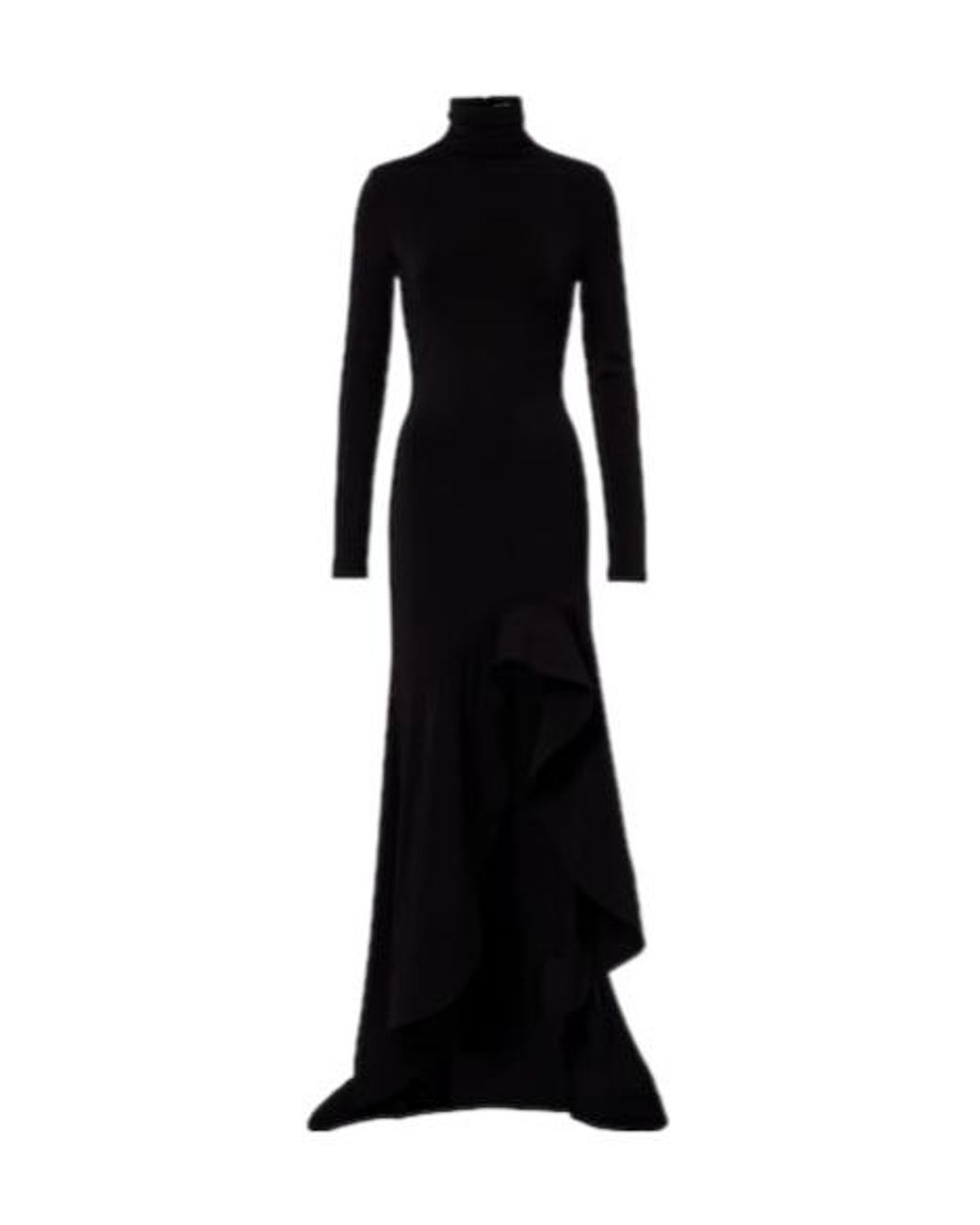 Stella McCartney Black Crêpe Jersey Gown